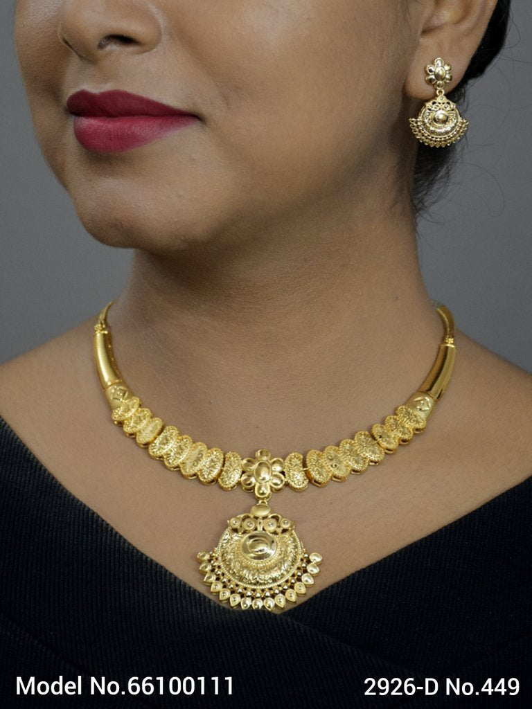 Gold Plated Necklaces - Style 1 - Amaara World