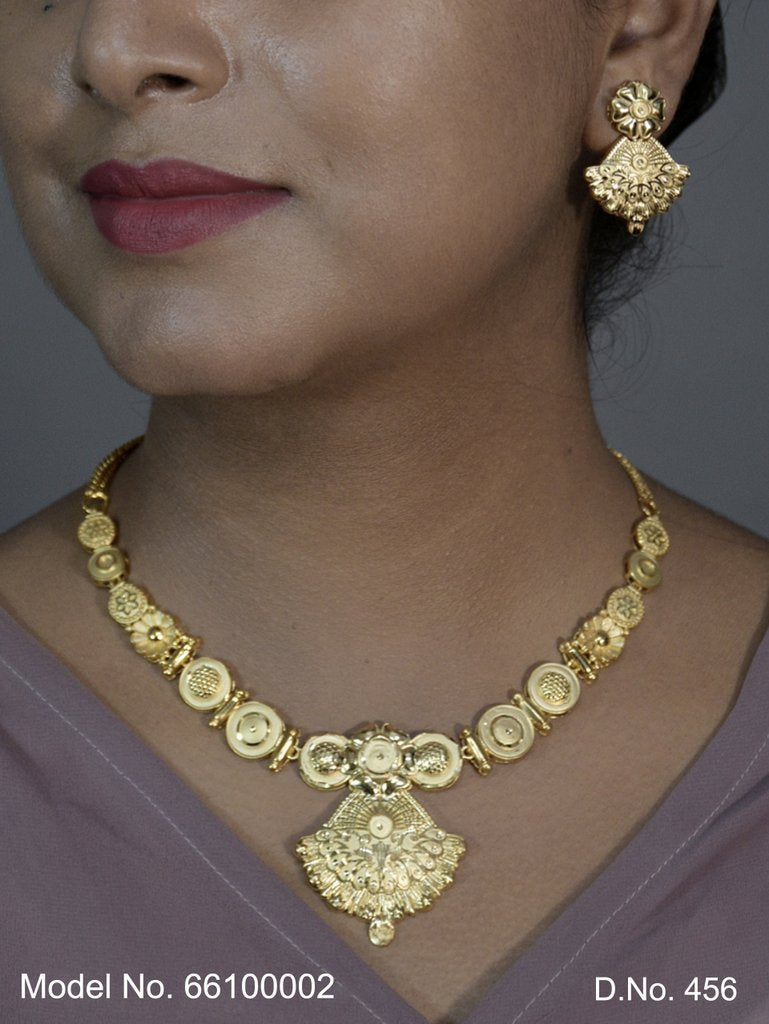 Gold Plated Necklaces - Amaara World USA - SKU 66100002