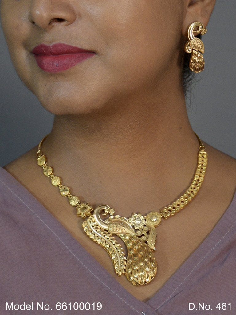 Gold Plated Necklaces - Amaara World USA - SKU 66100019