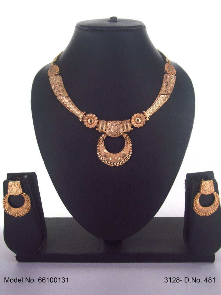 Gold Plated Necklaces - Style 3 - Amaara World