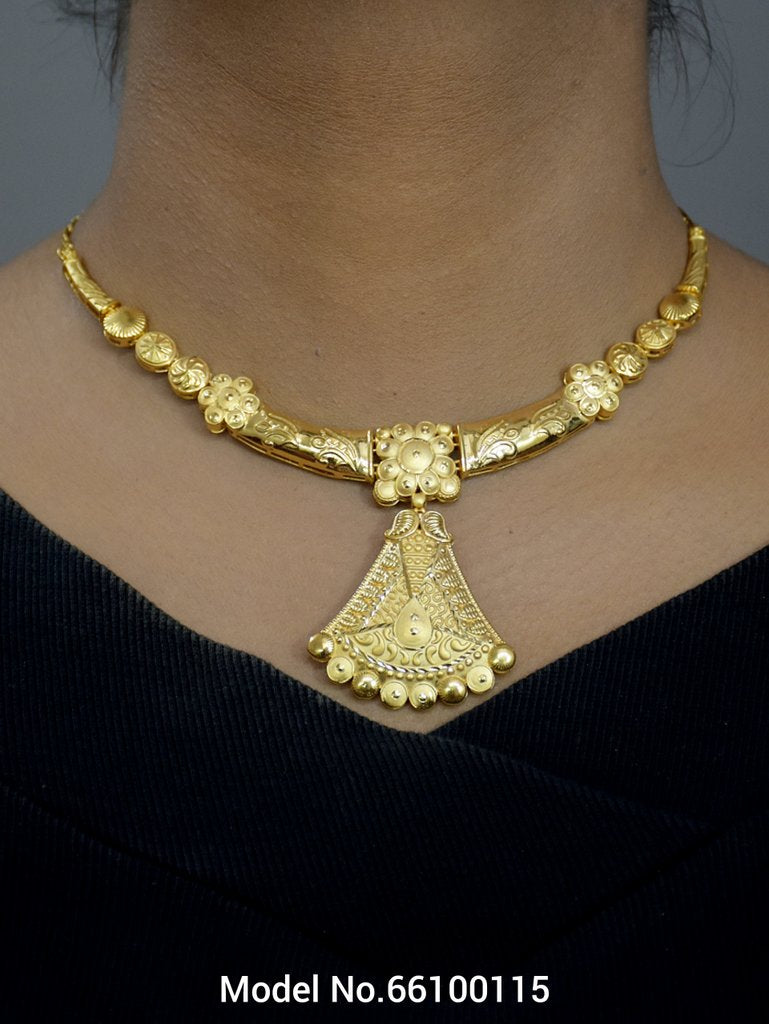 Gold Plated Necklaces - View 3 - Amaara World