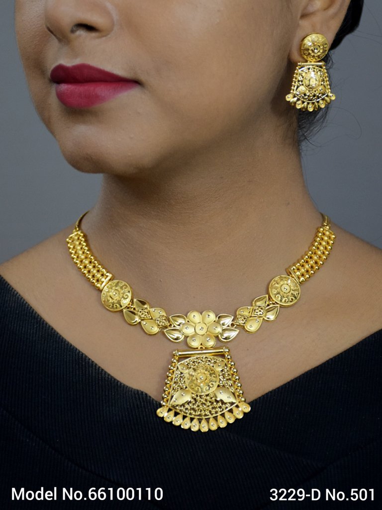 Gold Plated Necklaces - Amaara World USA - SKU 66100110