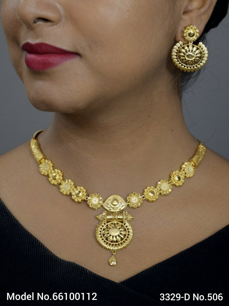 Gold Plated Necklaces - Amaara World USA - SKU 66100112