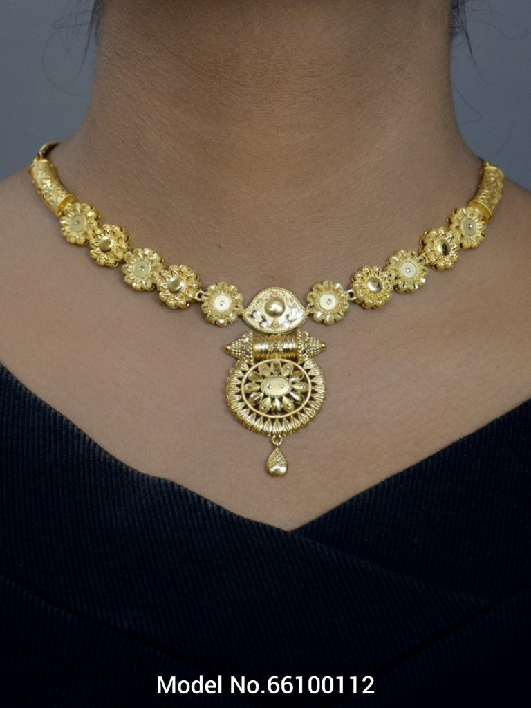 Gold Plated Necklaces - View 3 - Amaara World