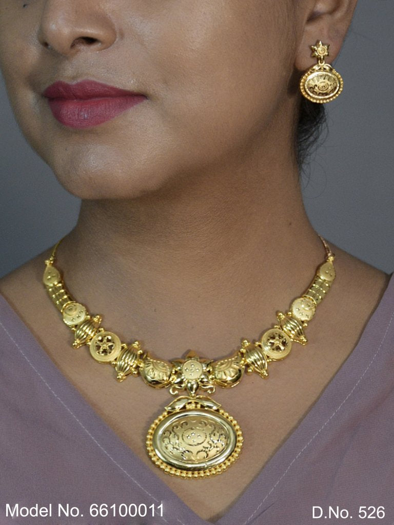 Gold Plated Necklaces - Amaara World USA - SKU 66100011