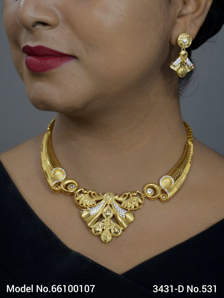 Gold Plated Necklaces - View 2 - Amaara World