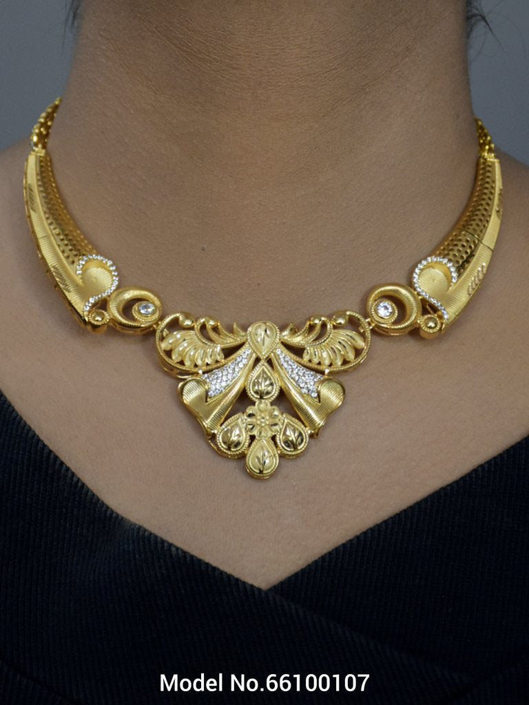 Gold Plated Necklaces - View 3 - Amaara World