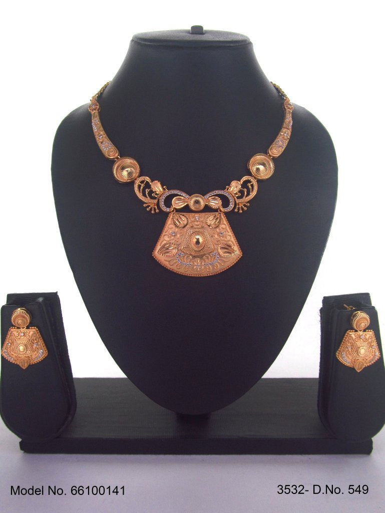 Gold Plated Necklaces - Amaara World USA - SKU 66100141