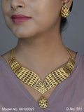 Gold Plated Necklaces - Amaara World USA - SKU 66100027