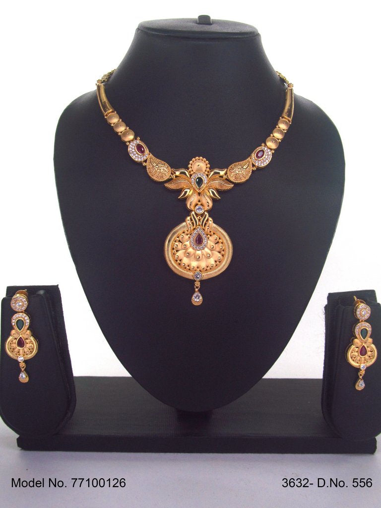 Gold Plated Necklaces - Style 2 - Amaara World