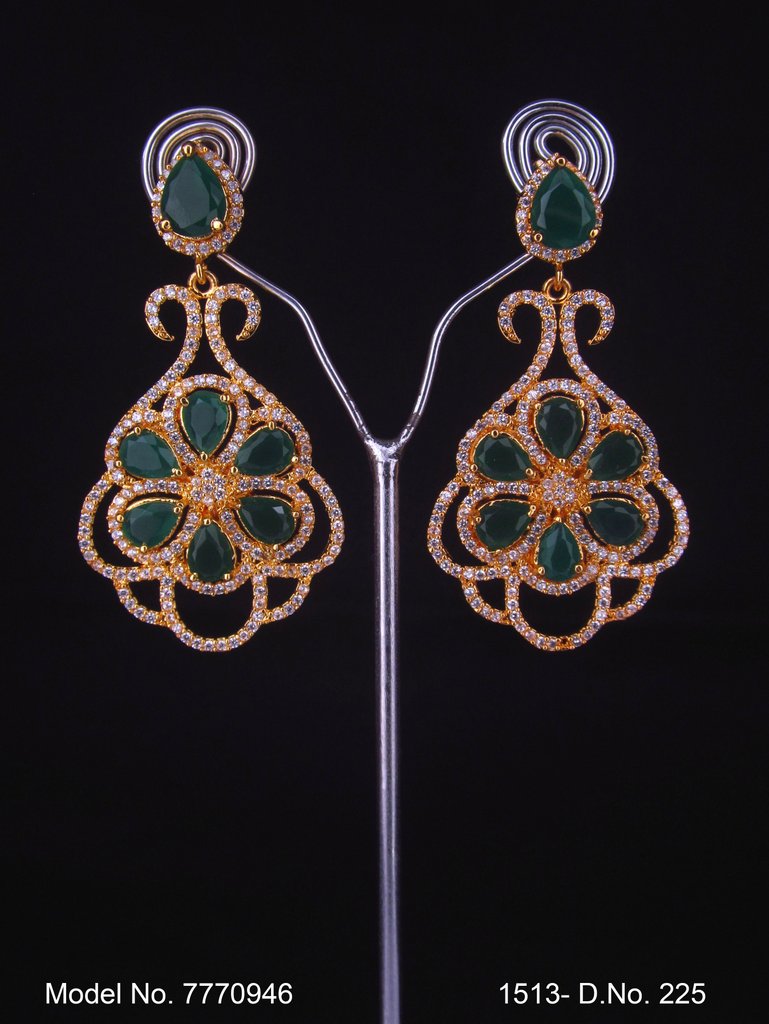 Rare Showstopper Earring Design - View A