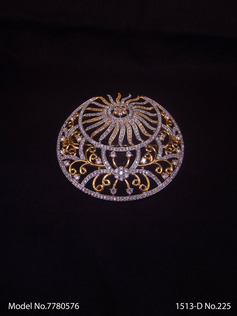 CZ Brooch - Style 2 - Amaara World