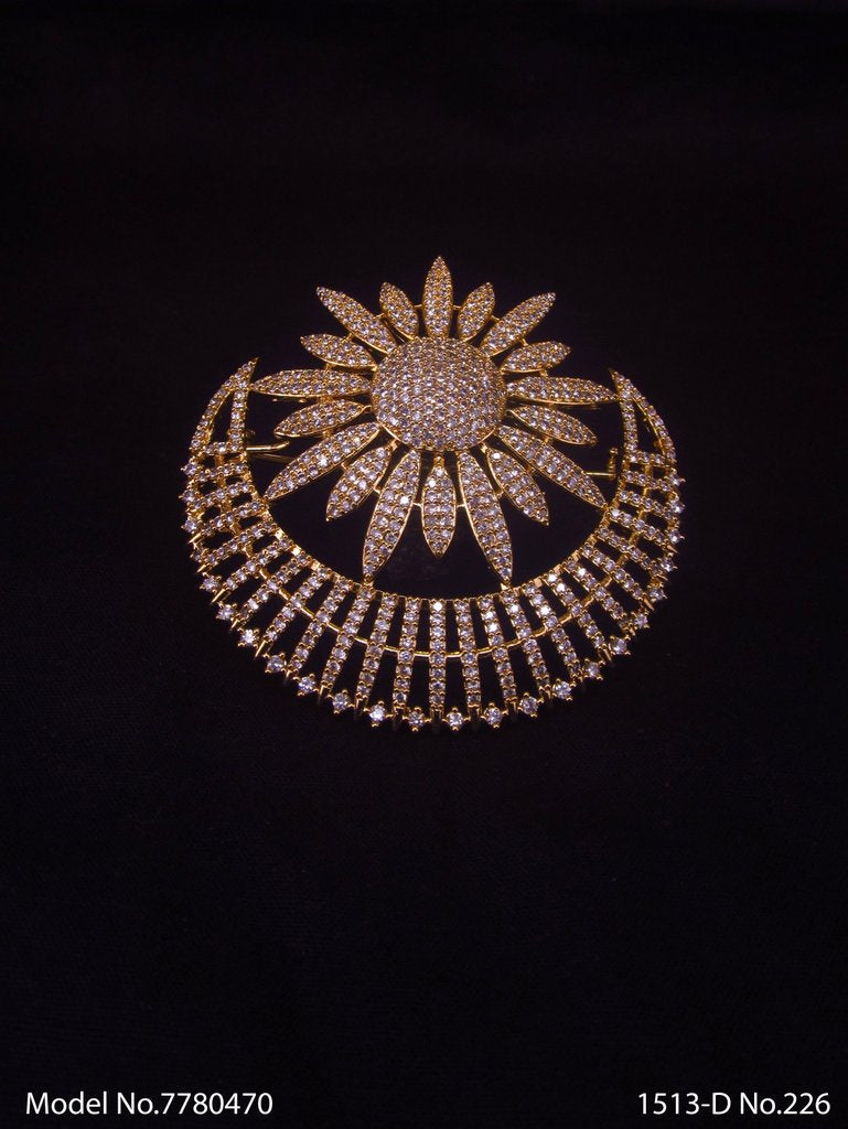 CZ Brooch - Amaara World USA - SKU 7780470