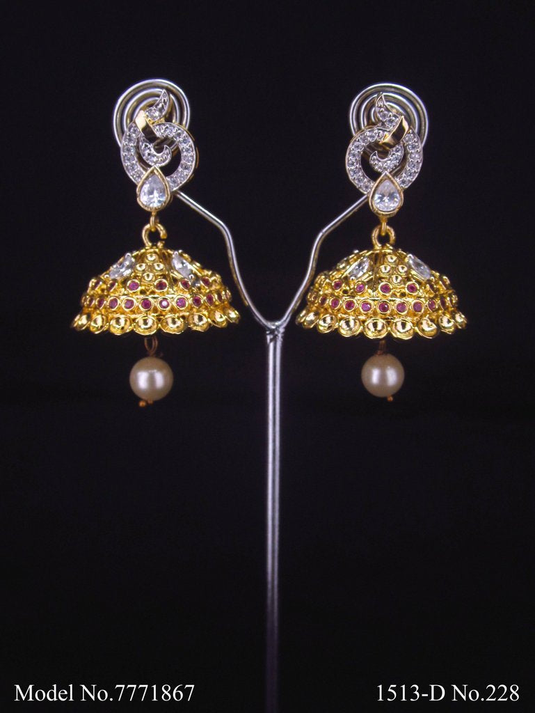 Zircon Earrings | Cz / AD Jewelry