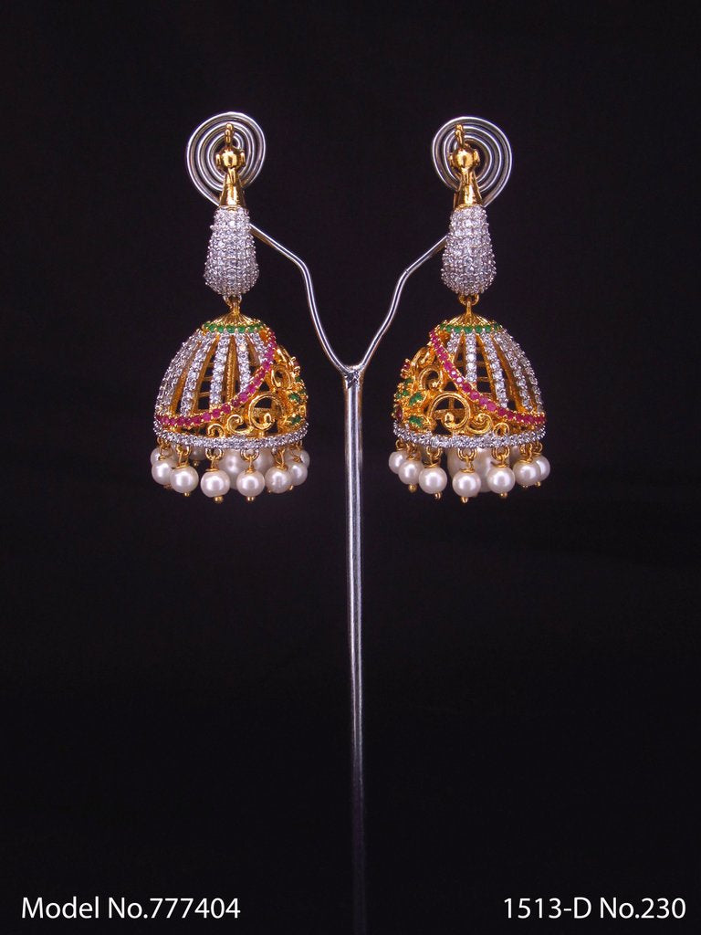 Diamond Replica Long Earrings - Amaara World