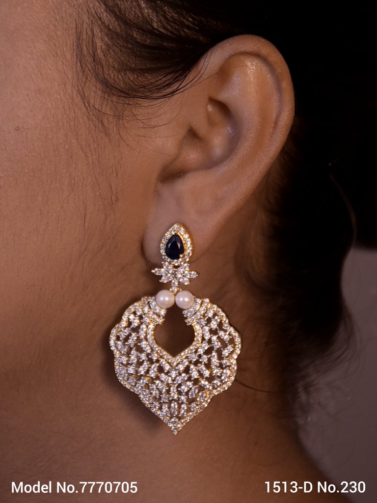 Cz Earrings | Wedding Jewelry - View A