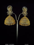 Cz Designer Long Earrings - Amaara World