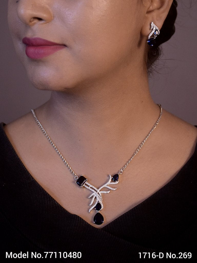 Cz Jewelry Set | Classic Pattern - Amaara World