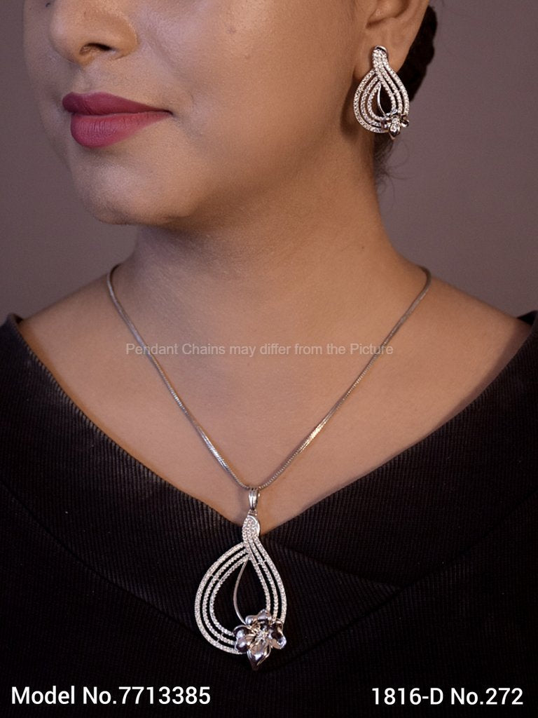 Cz Pendant | Traditional Trendy Gift Ideas - Style 3 - Amaara World