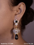 Original Zircon Long Earrings