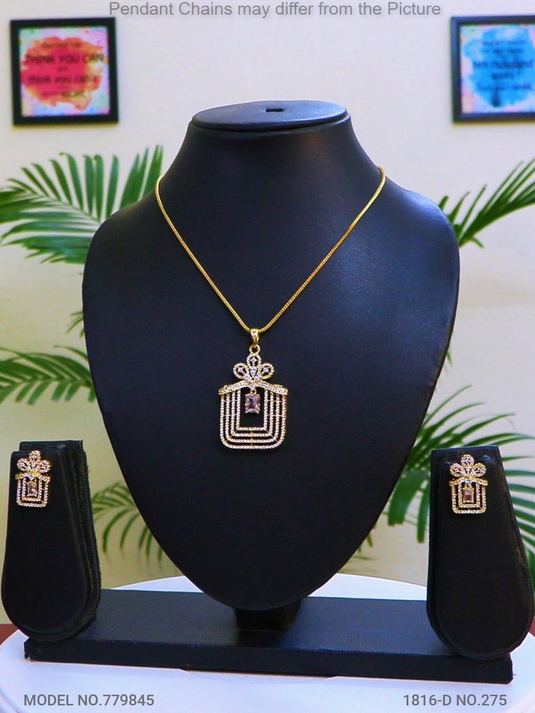 Lab Created Diamond Pendants - Amaara World USA - SKU 779845