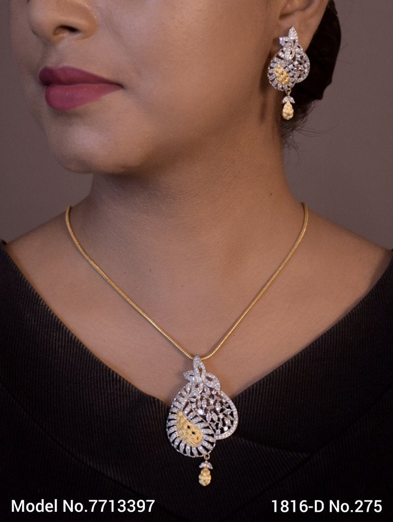 Imitation Artificial Diamond Pendant - Amaara World USA - SKU 7713397