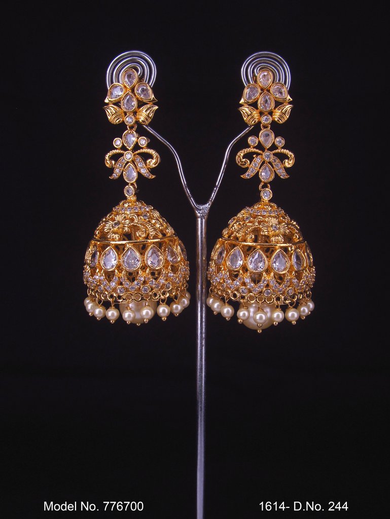 Cz Fashion Earrings | Handcrafted - Amaara World