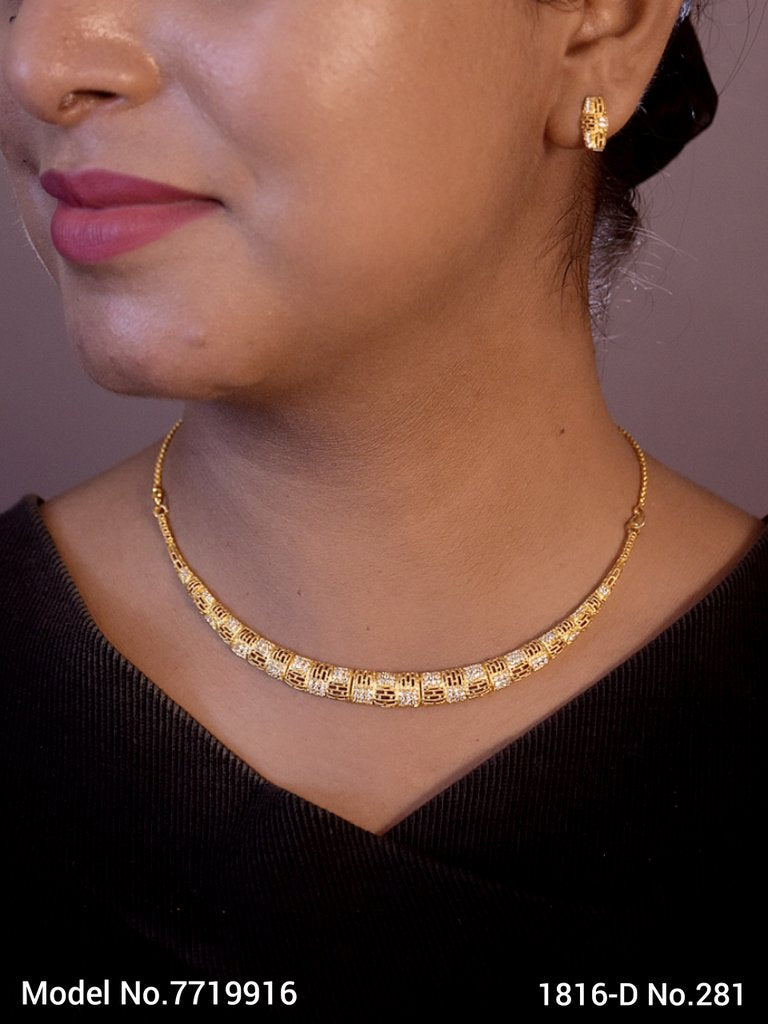 Handcrafted Masterpiece | Cz Set - Style 2 - Amaara World