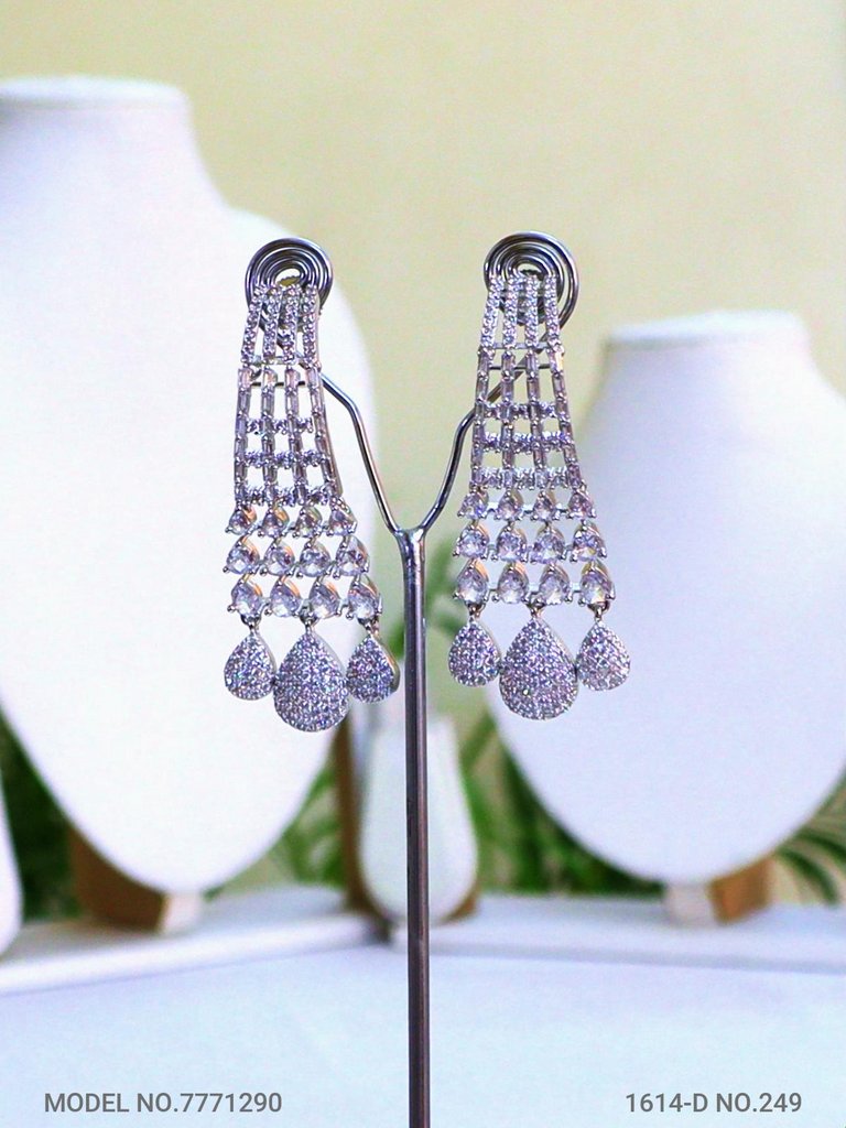 Bridal Earrings | Original Cz - Amaara World