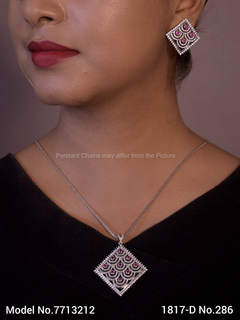 Showstopper Imitation Pendant Set - Style 3 - Amaara World