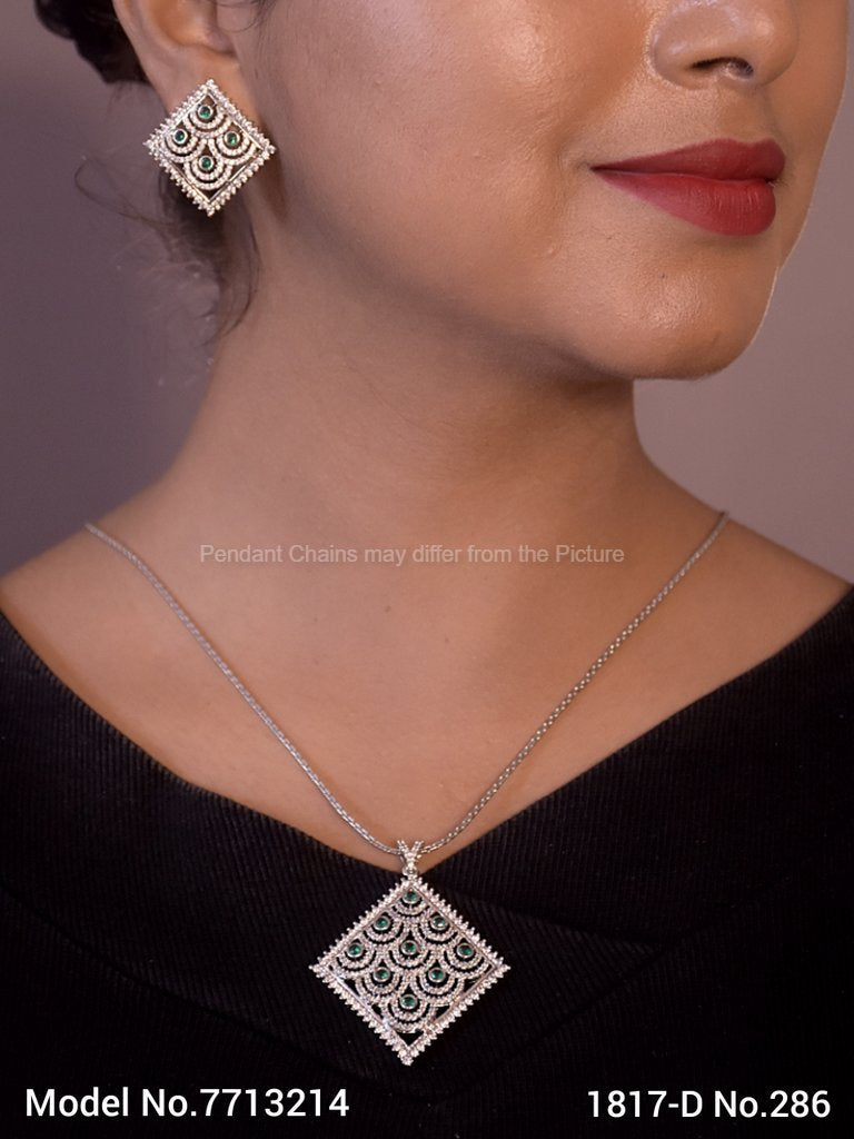 Showstopper Imitation Pendant Set - Style 5 - Amaara World