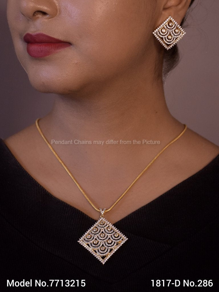 Showstopper Imitation Pendant Set - Style 6 - Amaara World