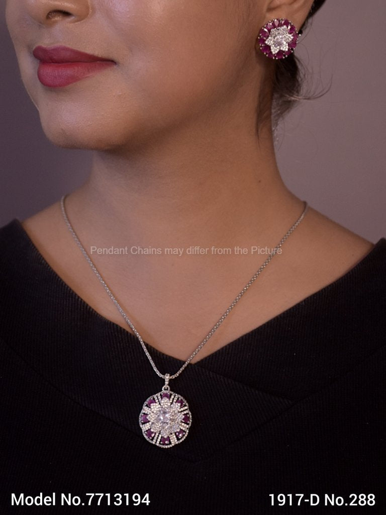 Classic Pendant | AD Jewellery | Handcrafted - Style 3 - Amaara World