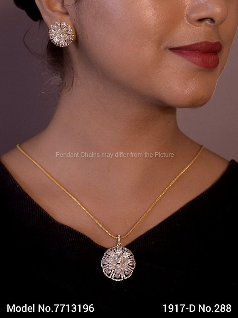 Classic Pendant | AD Jewellery | Handcrafted - Style 4 - Amaara World