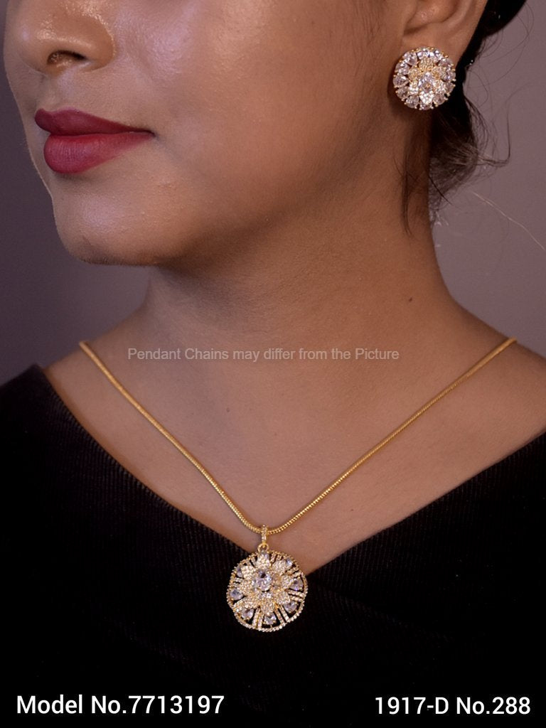 Classic Pendant | AD Jewellery | Handcrafted - Style 5 - Amaara World