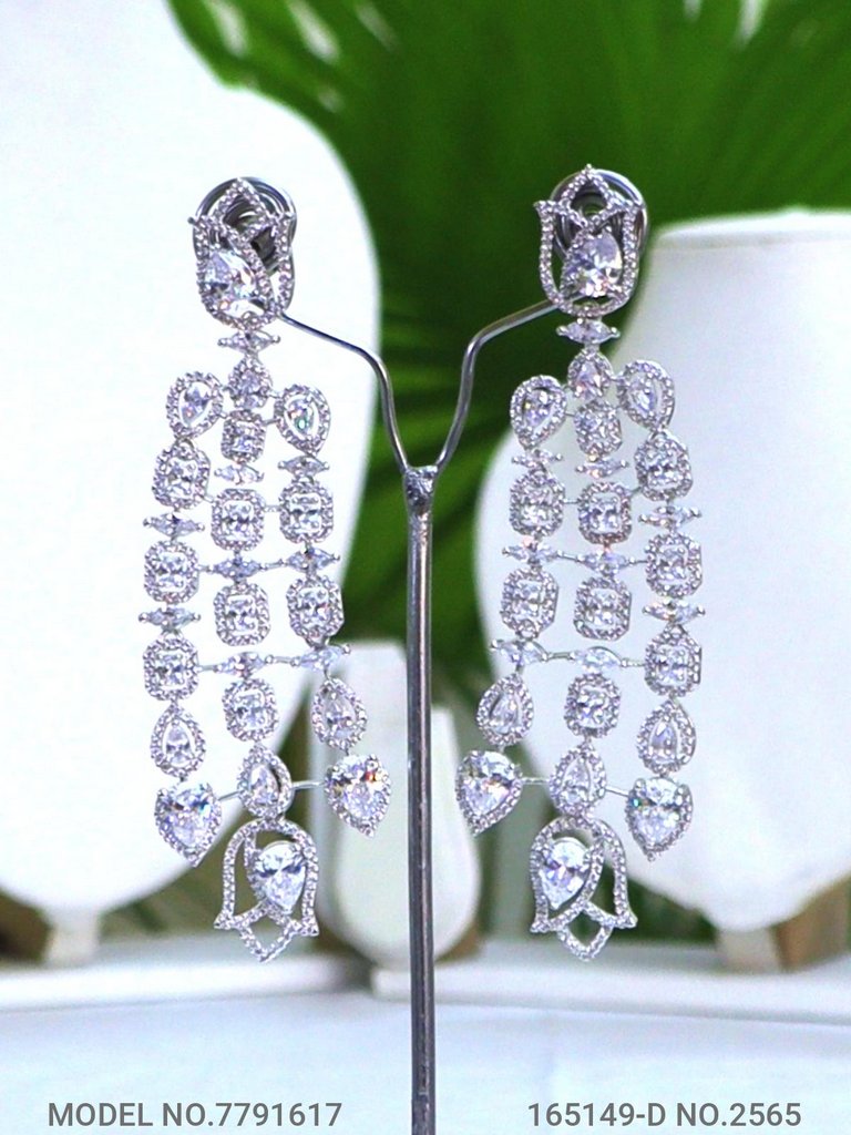 Gift Necklace Set in CZ - View B