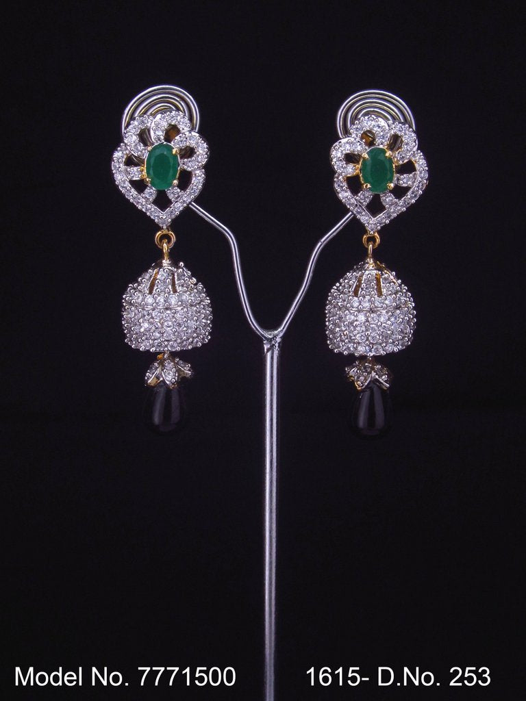 Earrings made of Cubic Zircons