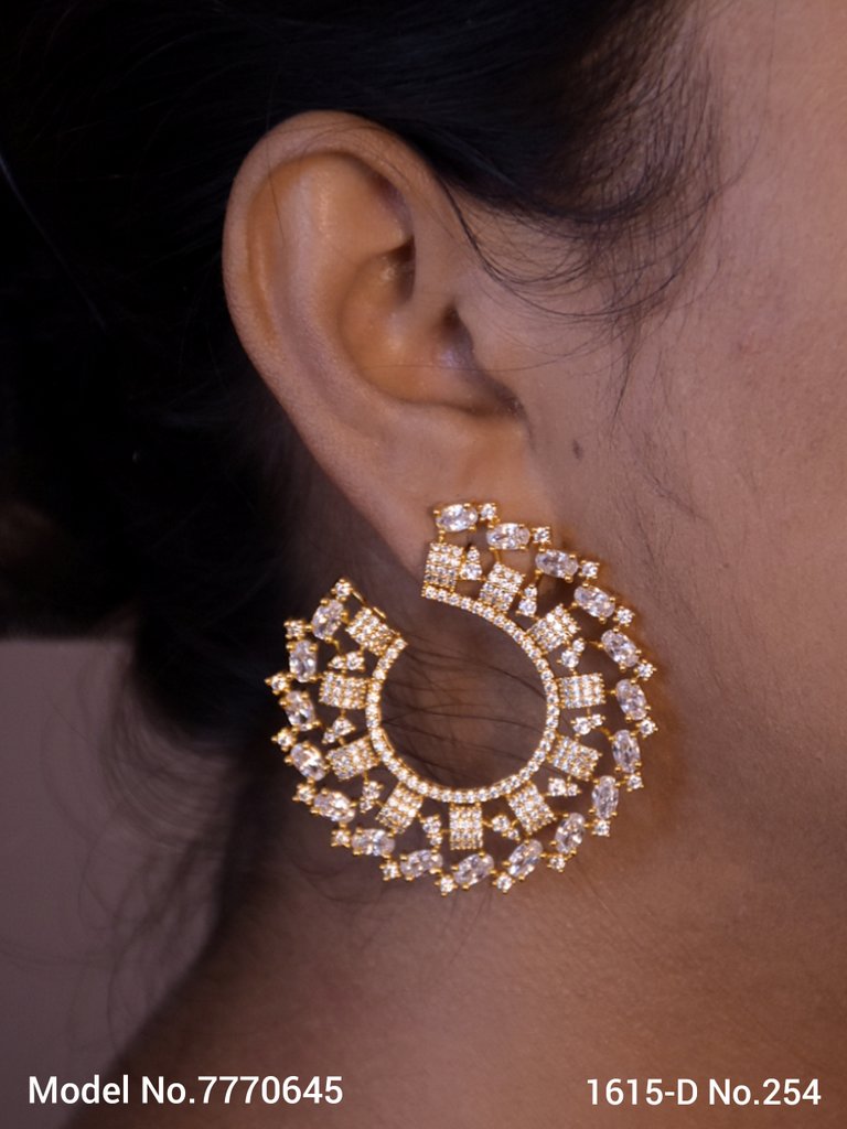 Partywear Earrings for Weddings - Amaara World