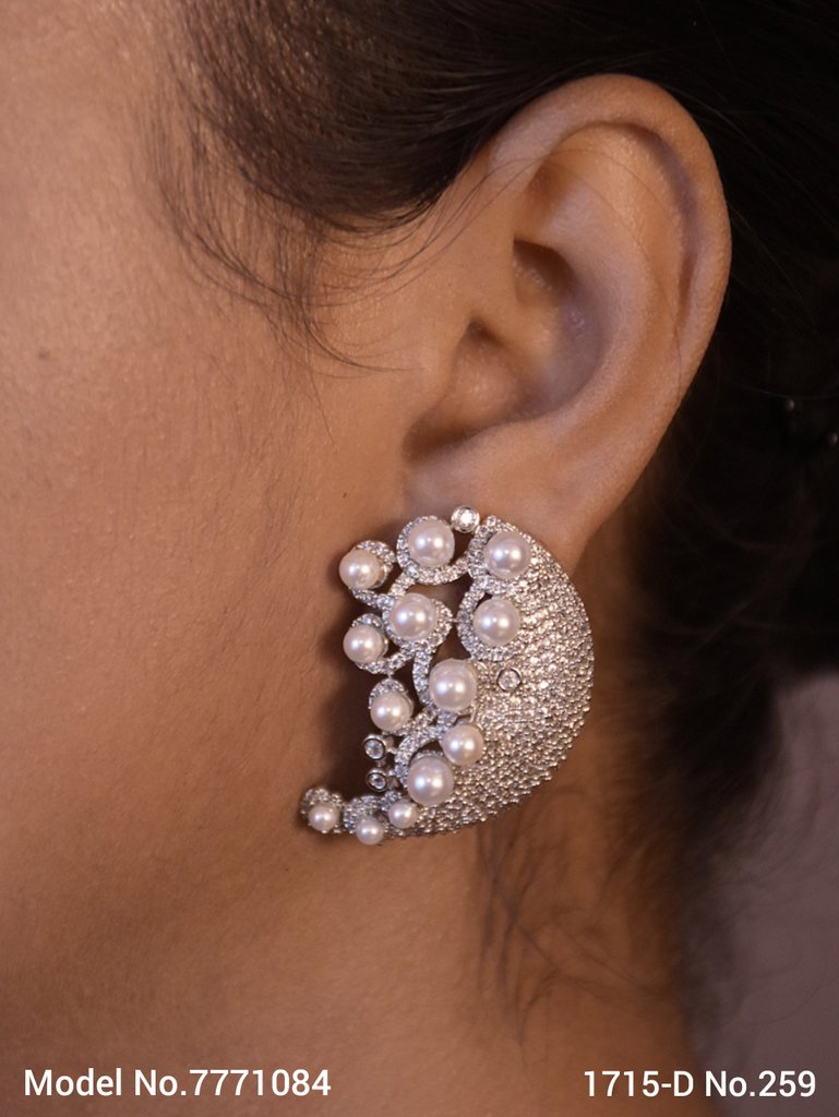 Cz Earrings | Wedding Jewelry - Amaara World