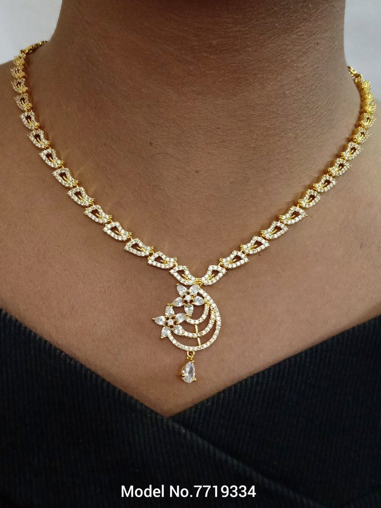Cz Necklaces| Traditional Trendy Gift Ideas - View B