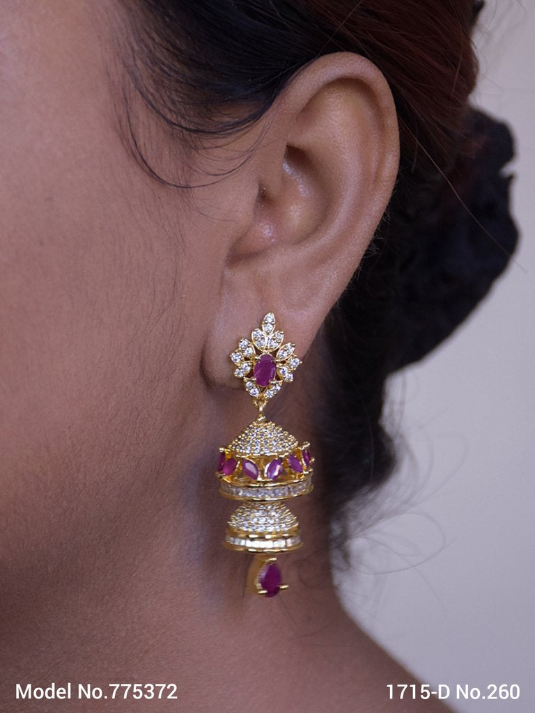 Artificial Diamond Earrings - Amaara World