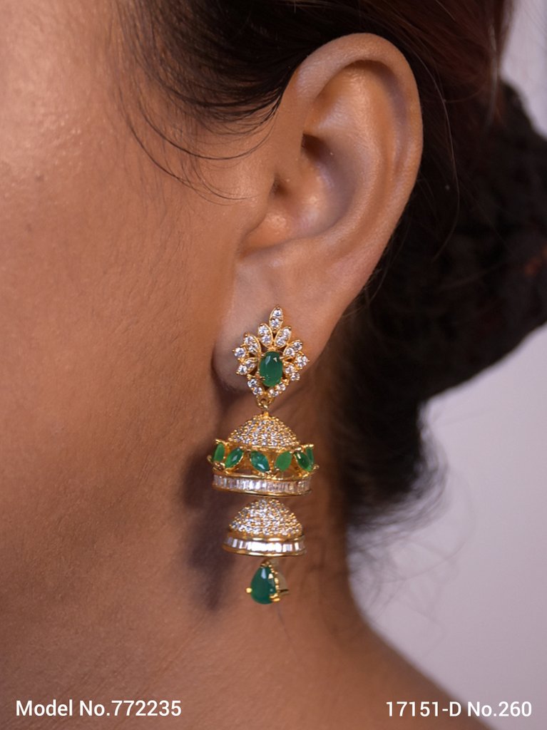 Designer Collection | AD Earrings - Amaara World