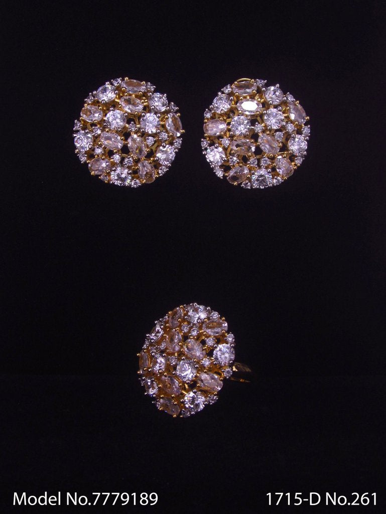 Earring With Finger Rings - Style 4 - Amaara World