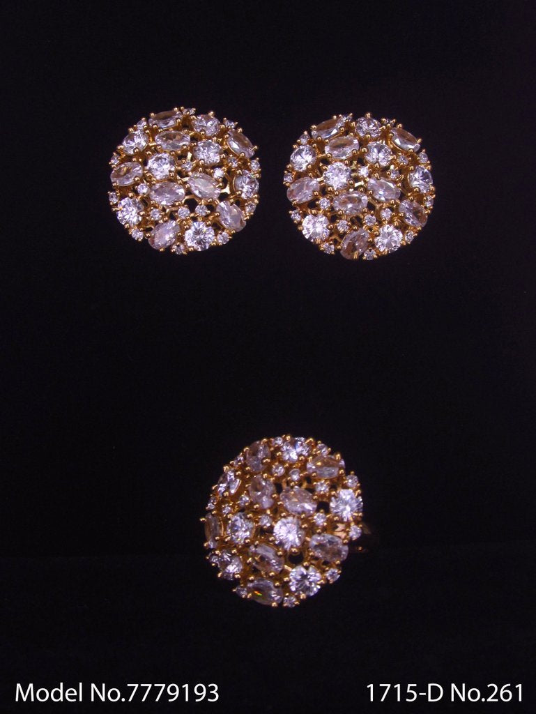 Earring With Finger Rings