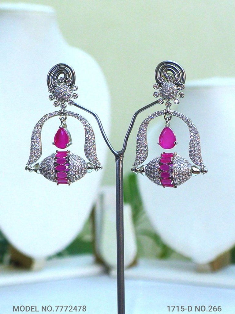 Cz Earrings - Amaara World