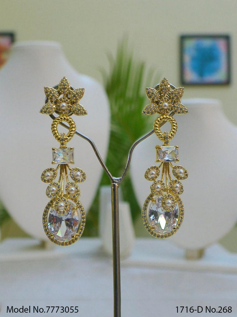 International Design | Cz Earrings - Amaara World