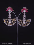 Cz Fashion Earrings | Handcrafted - Amaara World