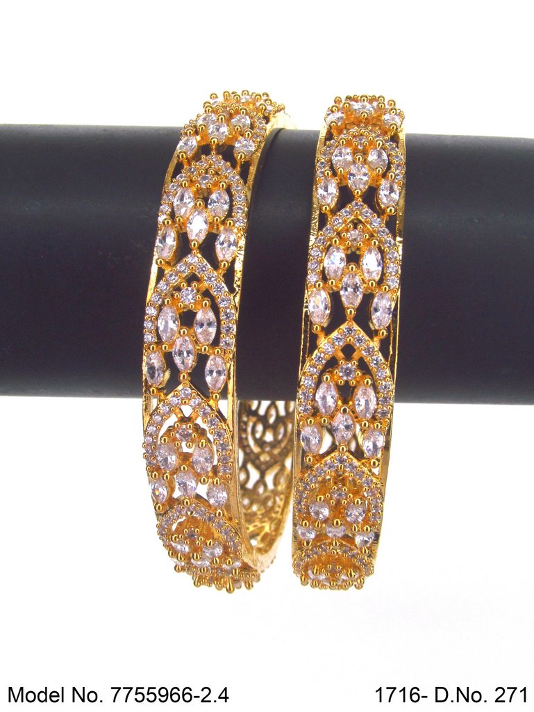 Fine Shine Bangles - Amaara World USA - SKU 7755966