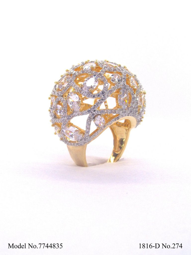 Zircon Aura Ring - View A