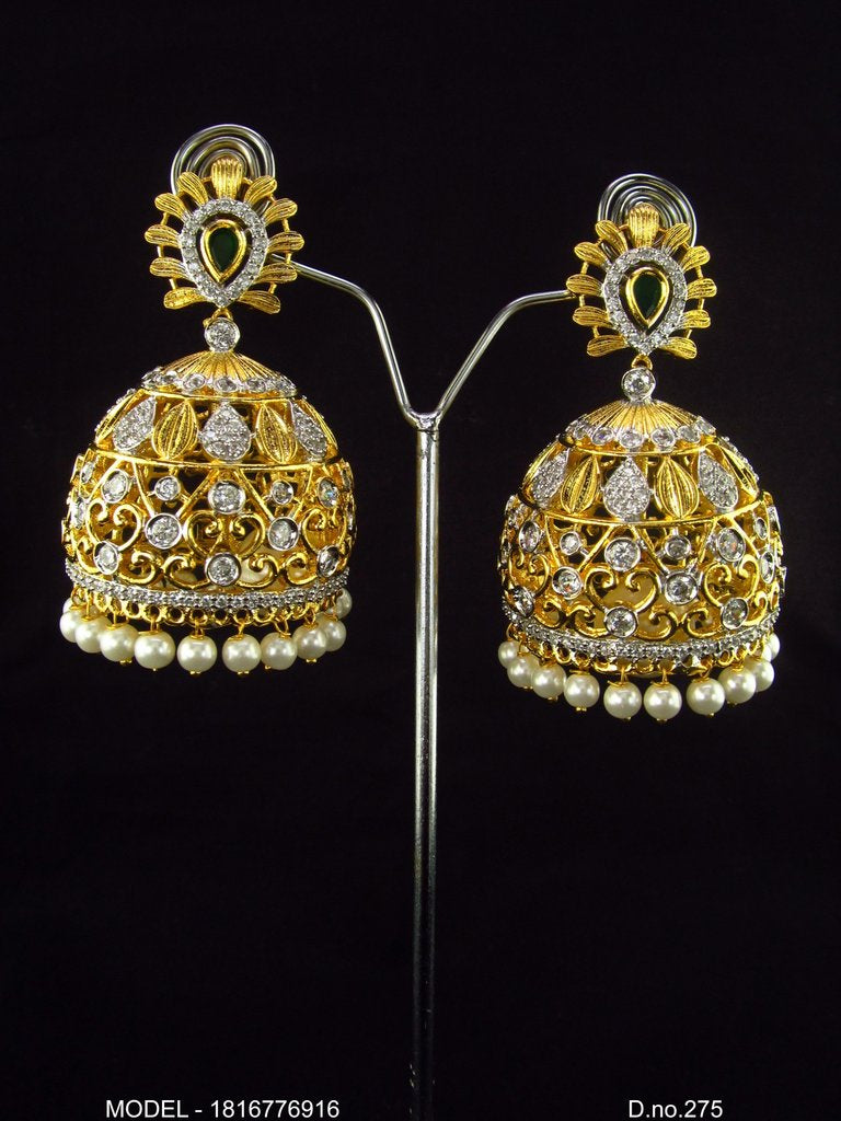 American Diamond Earrings - Amaara World